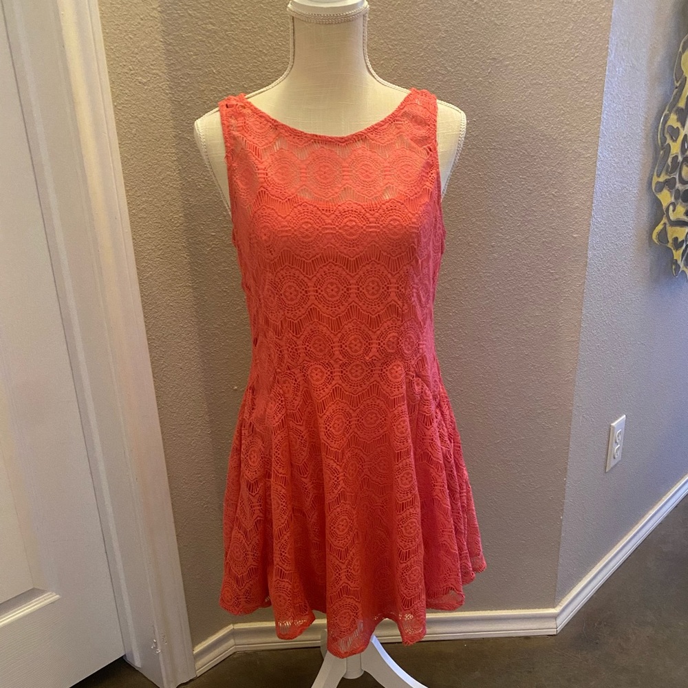 Coral Dress